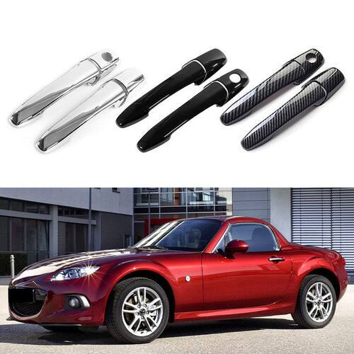 适用于07-15款马自达MX5 MX-5 NC车门门碗拉手装饰改装防刮保护贴