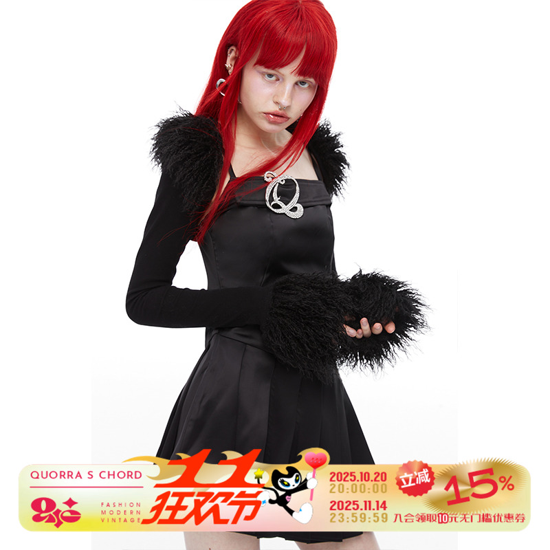 QUORRASCHORD纯棉披肩砍肩