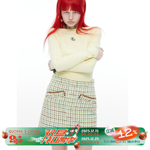 QUORRASCHORD短裙小香风