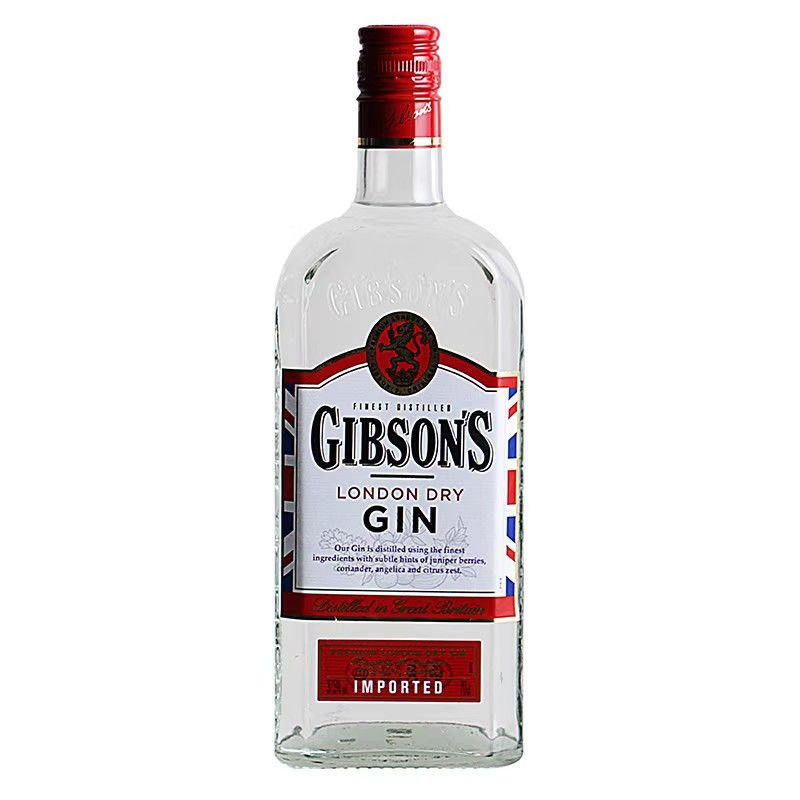 吉普森金酒杜松子酒GIBSONS LONDON DRY GIN 伦敦干金酒进口洋酒