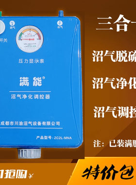 三合一沼气脱硫器调控除臭防腐蚀