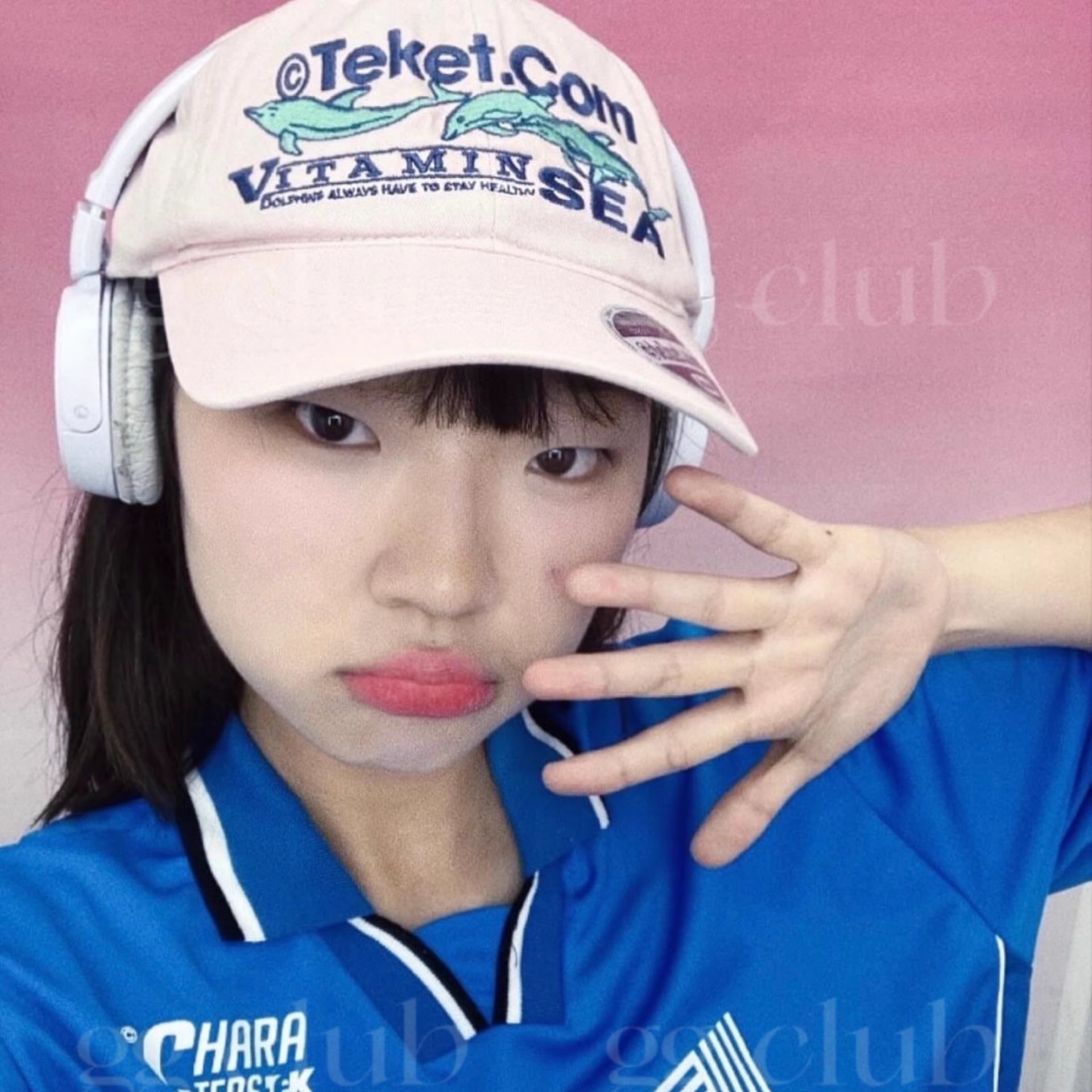 海豚棒球帽水洗软顶男女