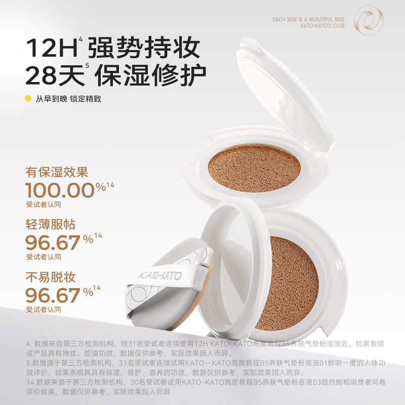替换装KATO-KATO气垫粉底液遮瑕保湿持久持妆干混油皮养肤bb霜女,彩妆/香水/美妆工具,气垫,淘宝优惠券,粉丝福利购,淘宝优惠卷
