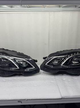 适用奔驰 W212大灯总成10-15款E200E260改装LED大灯LED日行灯总成