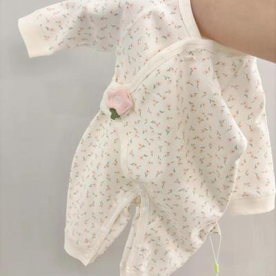 新生婴幼儿纯棉连体衣哈衣可爱新生儿宝宝衣服出生婴儿类春装秋季