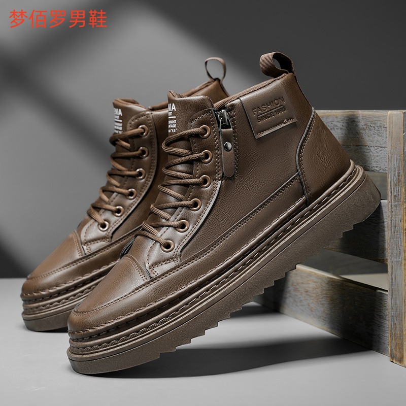 2025新款男士秋季英伦风马丁靴