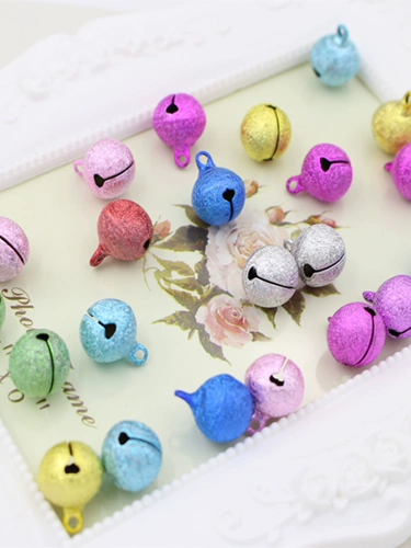 Медный матовый колокольчик, аксессуар с аксессуарами, DIY, домашний питомец