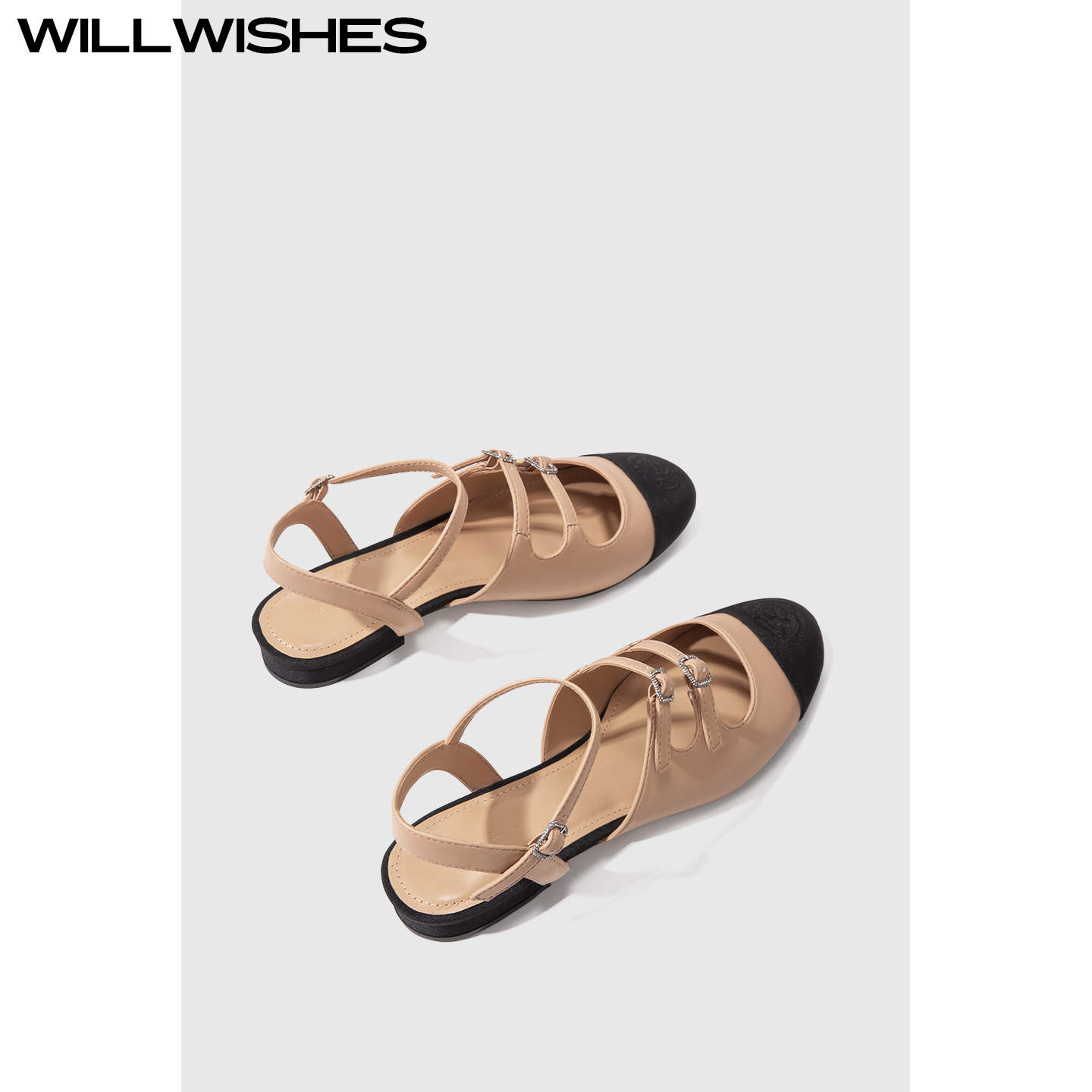 WILLWISHES王玎设计法式平底鞋