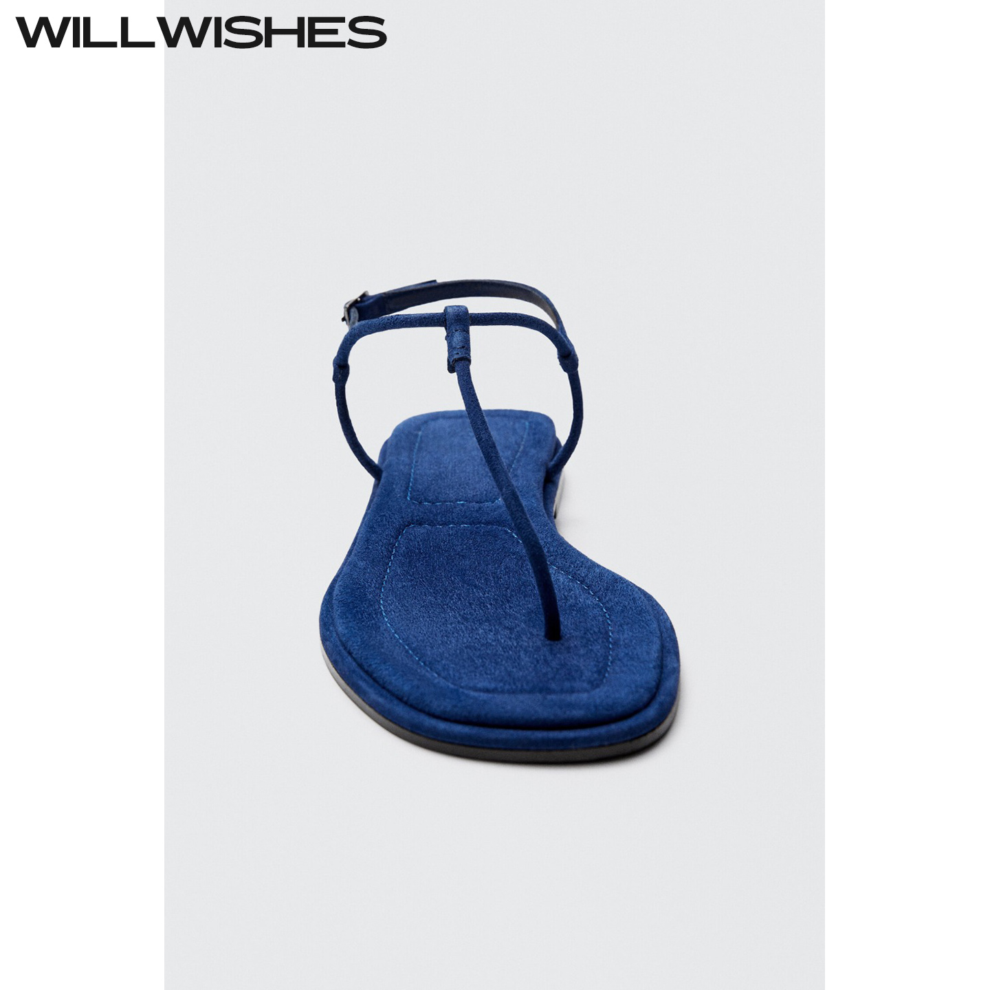 WILLWISHES度假风沙滩平底鞋女