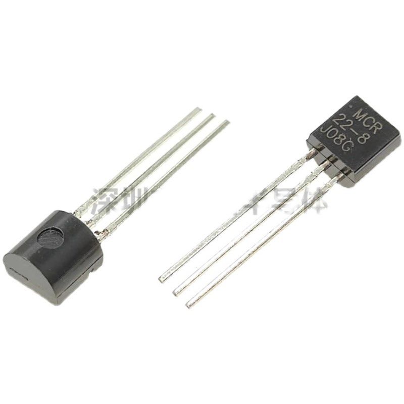 全新 MCR22-8 MCR22-8RL1G 可控硅整流管 整流器 直插 TO-92