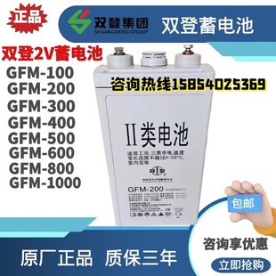 双登蓄电池GFM 2v300ah2v500ah2v600ah2v800ah机房船舶基站用 200