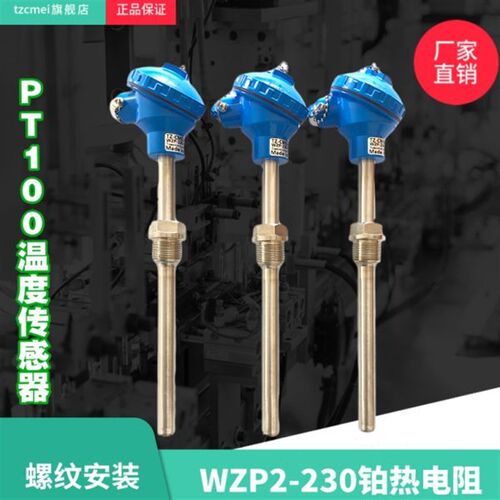 P2Z7螺纹/双W101探头2323W-2PZ铂组温度传感器热电阻支P0-M2T0双
