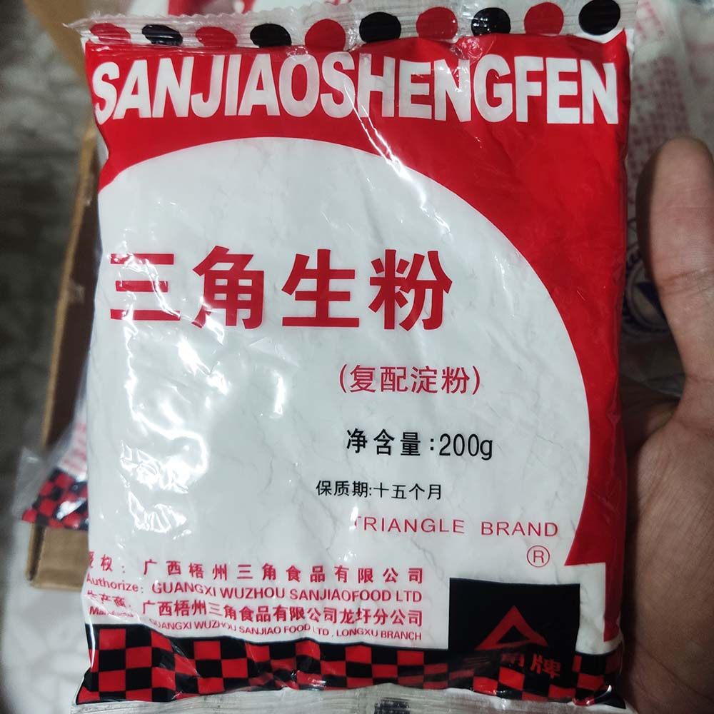小包装炒菜芡粉正宗广西梧州三角牌生粉家用200g食用复配淀粉,粮油调味/速食/干货/烘焙,面粉/食用粉,淘宝优惠券,粉丝福利购,淘宝优惠卷