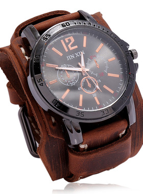 男女通用复古霸气男士手表手环