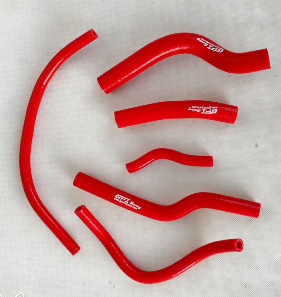 摩托车改装专用硅胶管水管适用于96-98 CRM250 AR 耐高温防爆管