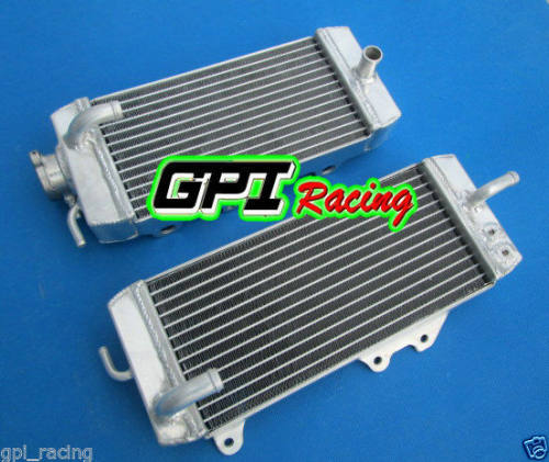摩托车全铝水箱 越野高性能散热器适用于川崎kxf250/KX250F 11-12