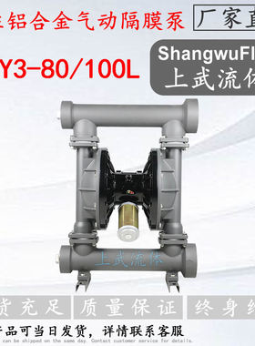 QBY3-80LFFF型铝合金气动隔膜泵/QBY3-100LTFF型大口径气动泵