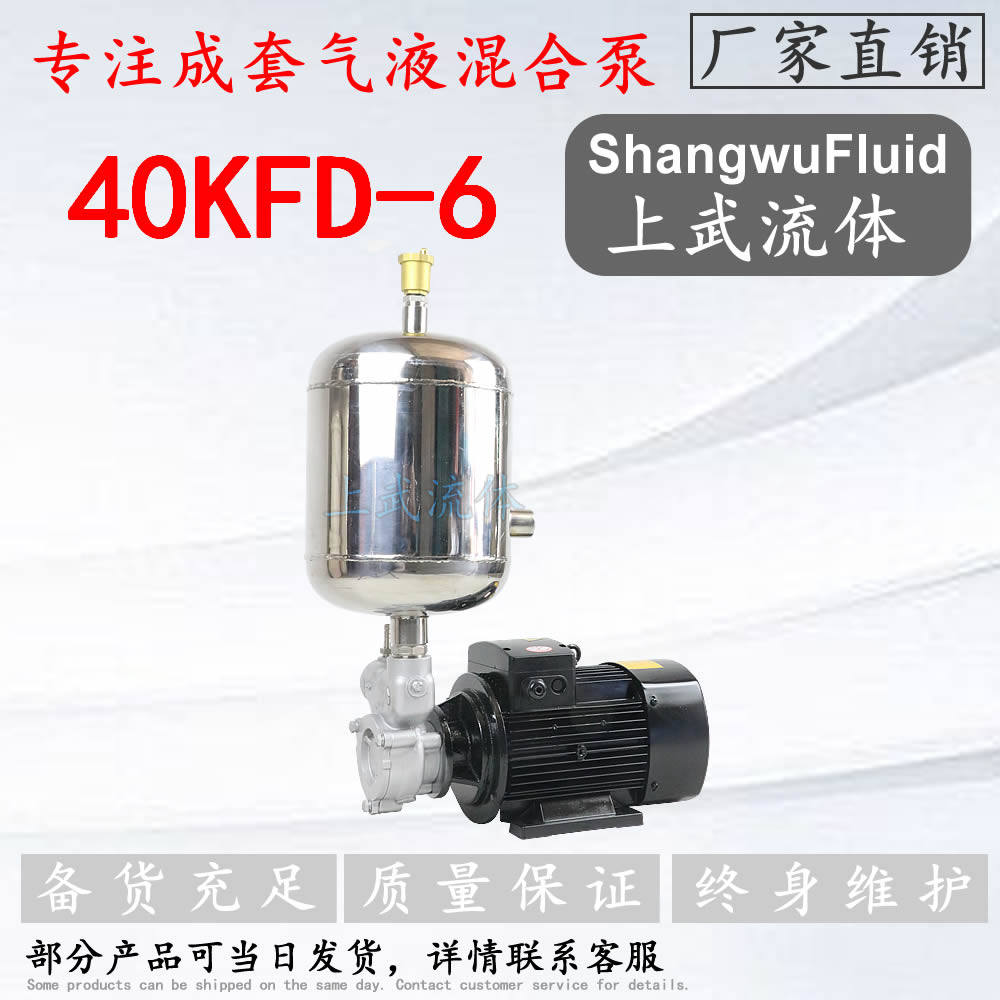 40kfd-6型成套气液混合装置/气动混合泵带压力罐/臭氧气浮装置