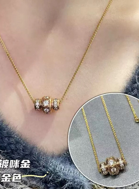 项链2025年高级小众设计款蛇骨链