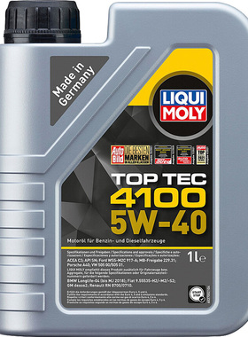 德国原装力魔机油顶技4100 机油5W-40 SN 1L润滑油正品行货