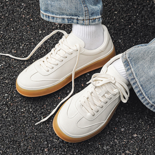 男士 百搭时尚 休闲板鞋 男鞋 复古德训鞋 小白鞋 青少年潮流鞋 2025新款