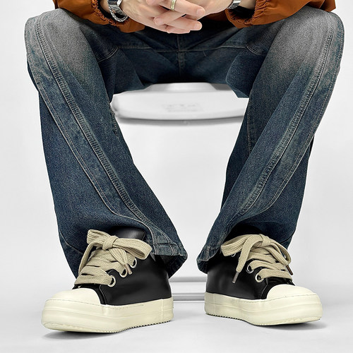 将烙男鞋低帮休闲板鞋