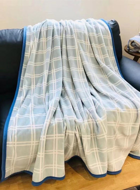 日式卡通法兰绒毯子柔软外贸沙发学生午睡办公室毛毯保暖儿童盖毯