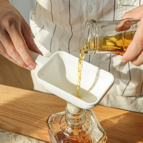 日式漏斗厨房食品级分装漏斗