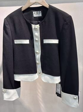 A系列25秋款短款小香风西装外套5059