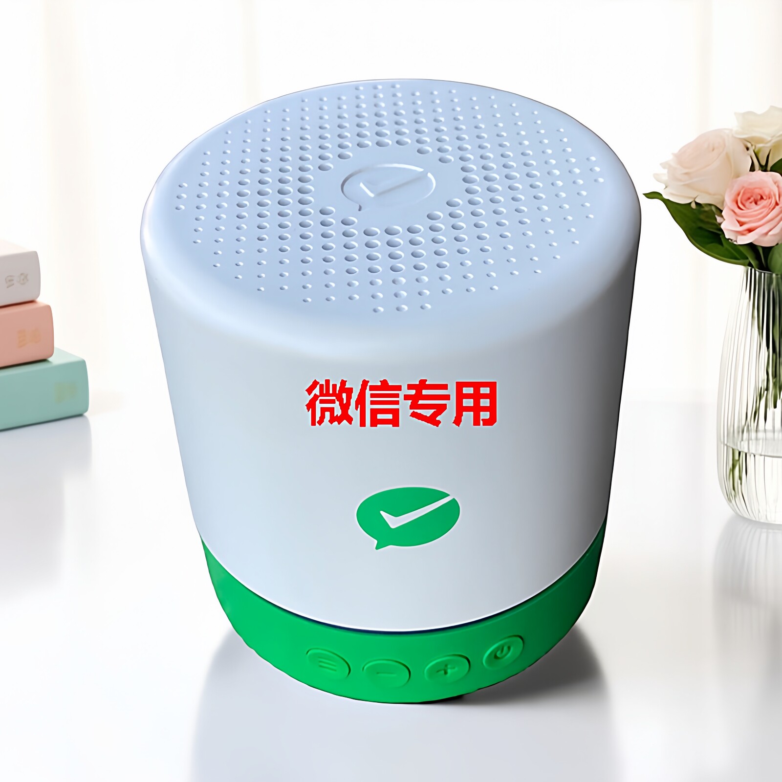 4G网络微信专用收钱音箱支付宝专用内置锂电池收款提示器语音控制
