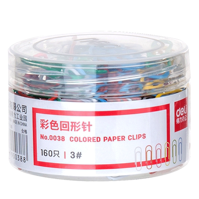 得力回形针创意可爱u形固定针
