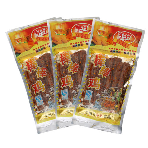 宇仔棒棒鸡素食辣条安徽特产