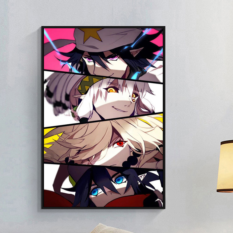 卡通动漫钻石画新款凹凸世界满钻手工十字绣线绣卧室小件带框diy