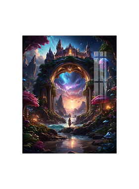 高难度艺术魔兽世界钻石画新款
