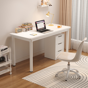 书桌学生家用电脑桌简易现代写字台卧室长条桌学习桌化妆桌可定做