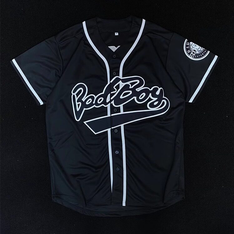 유럽과 미국 리그 캐주얼 스포츠 야구 유니폼 남성과 여성 스트리트 댄스 힙합 저지 느슨한 자수 유행 카디건