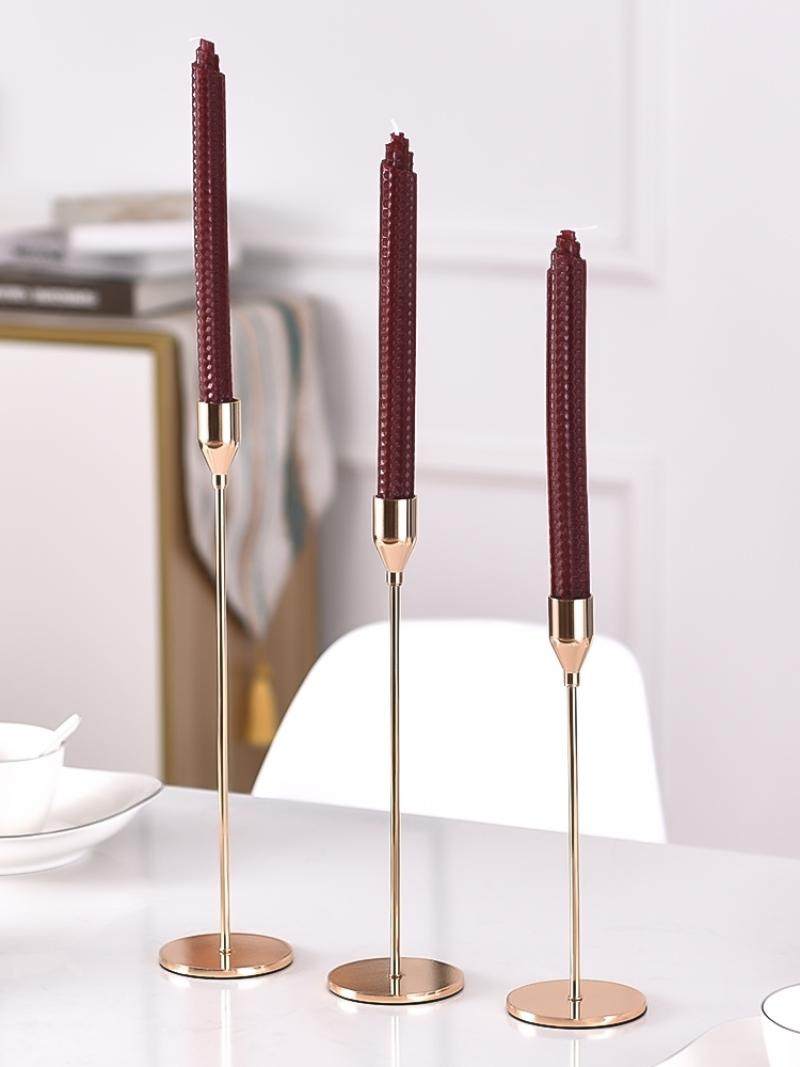 氛围感道具摆件烛光晚餐用品台圣诞节结婚专蜡插的古风网红小众高