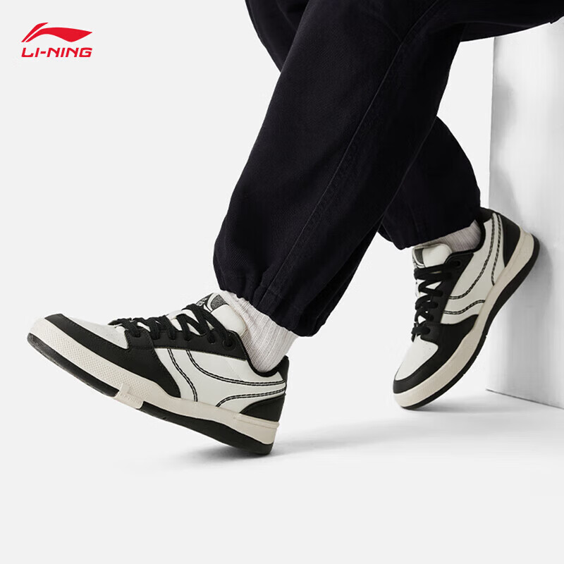 李宁运动征荣92S滑板鞋男女情侣款2025秋季新款运动休闲鞋AEPU037