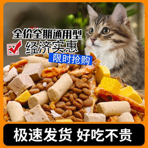狸花猫牛肉味冻干猫粮