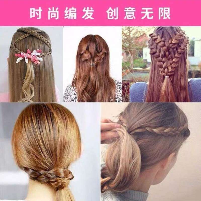 自动编发神器女士儿童快速电动造型器麻花辫扎头盘发器辫子机两股
