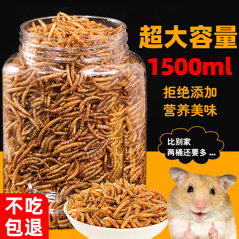 仓鼠面包虫八哥黄粉虫锦鲤零食面包虫干凤鹦鹉玄风珍珠鸟食饲料