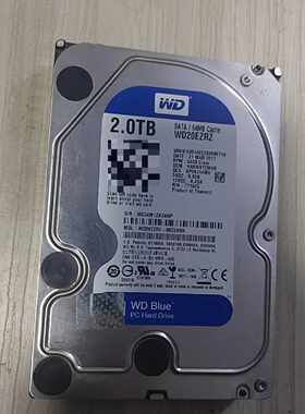 WD Blue 2TB机械硬盘，型号WD20EZAZ，SAT—议价