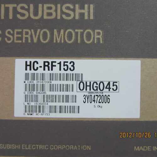 销售电机HC-RF153/HC-RFS153K/HC议价