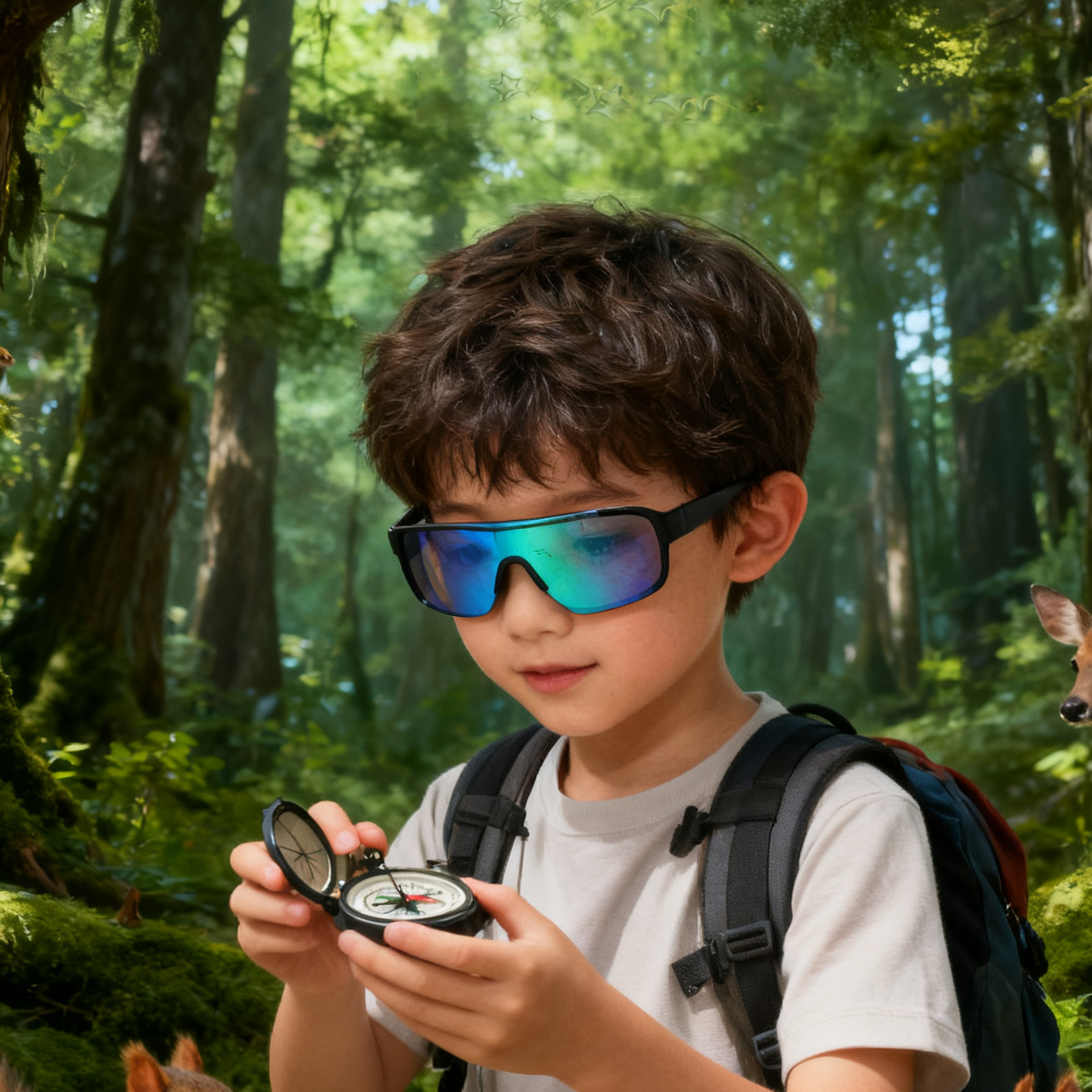 儿童护目镜骑行户外眼镜活动游戏防风墨镜太阳镜防晒防飞溅男女童