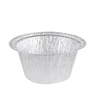 18309/1200ML煲仔饭碗一次性圆形烧烤花甲粉打包锡纸盒带盖家商用