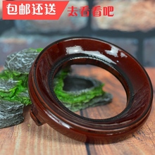新品特色水晶球核桃葫芦底托底座1