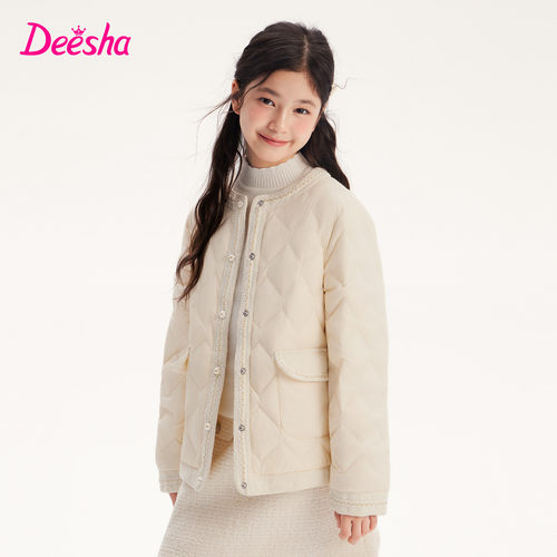 笛莎童装女童羽绒服冬装