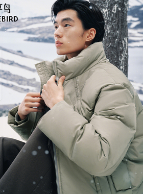 【商场同款】太平鸟男装羽绒服25冬季新款阔版面包服 B2ACF4524