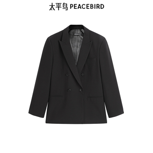 商场同款 西装 太平鸟男装 男士 B1BAF1E01 休闲西服提花精致修身