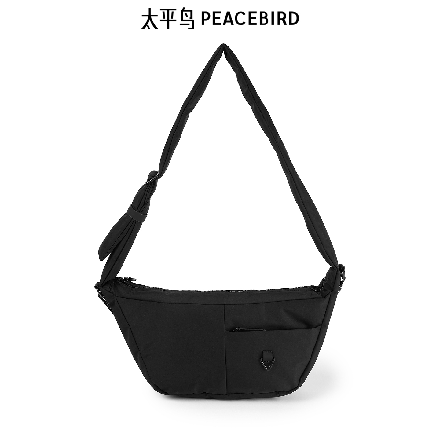 【商场同款】太平鸟男装 男士单肩包休闲男士斜挎包背包B2YFF421S